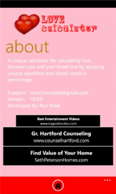 Скриншот приложения Love Calculator от Parag Shah - №3
