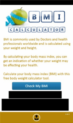 Скриншот приложения BMI Calculator от Parag Shah - №2