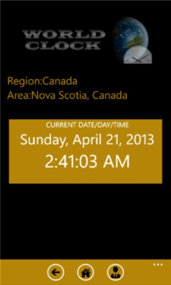 Скриншот приложения Parag Shah World Clock - №6