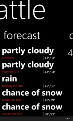 Скриншот приложения AppsForMe Weather - №1