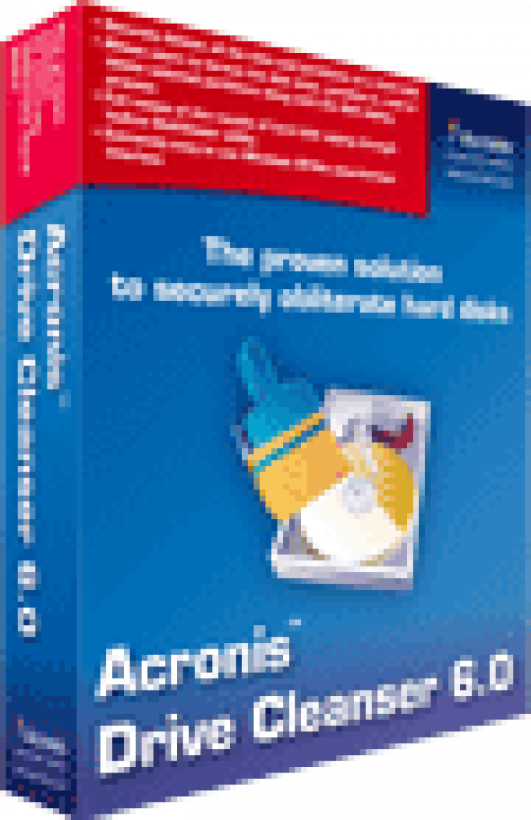 Acronis drivecleanser что это