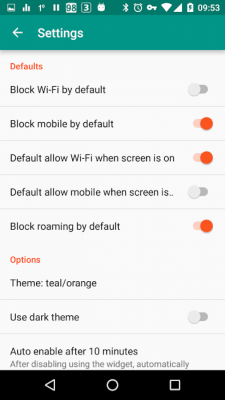 Скриншот приложения NetGuard - no-root firewall - №6