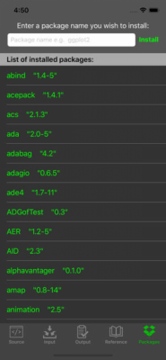 Скриншот приложения R Programming Compiler - №6