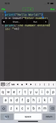 Скриншот приложения Python Programming Interpreter - №3