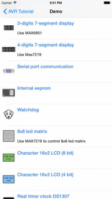 Скриншот приложения AVR Tutorial - №5