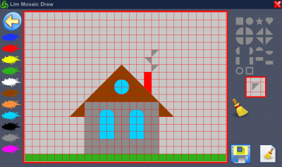 Скриншот приложения Lim Mosaic Draw - №1