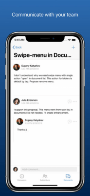 Скриншот приложения ONLYOFFICE Проекты - №4