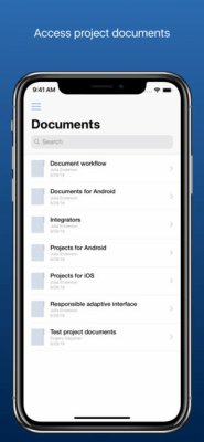 Скриншот приложения ONLYOFFICE Проекты - №5