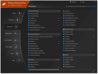 Скриншот приложения Privacy Eraser - №3