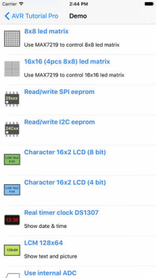 Скриншот приложения AVR Tutorial Pro - №5