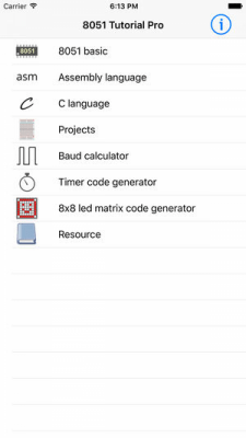 Скриншот приложения 8051 Tutorial Pro - №1