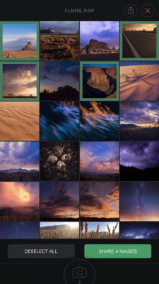 Скриншот приложения Flannl RAW Camera - №4