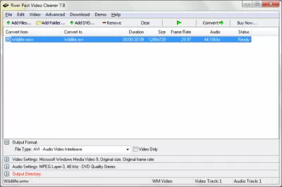 Скриншот приложения River Past Video Cleaner - №4