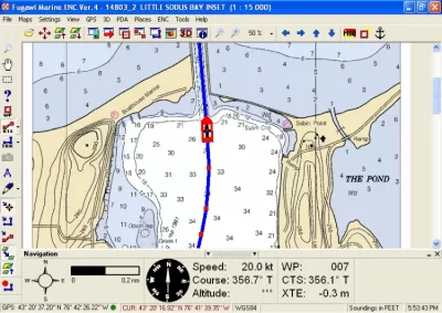 Скриншот приложения Fugawi Global Navigator - №1