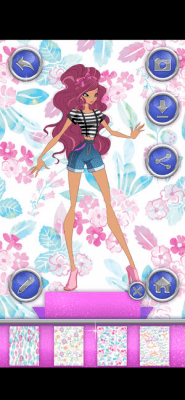 Скриншот приложения World of Winx - Dress Up - №5