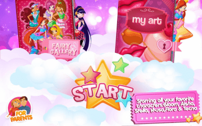 Скриншот приложения Winx Club Fairy Artist! - №2
