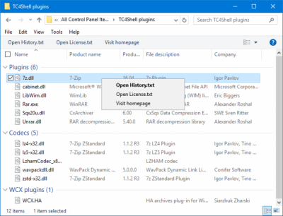 Скриншот приложения TC4Shell - №13