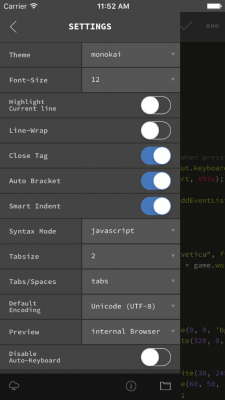Скриншот приложения GoCoEdit - Code & Text Editor - №6