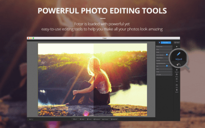 Скриншот приложения Fotor for Mac - №1