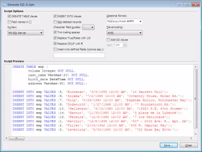 Скриншот приложения DBF Commander Free - №3