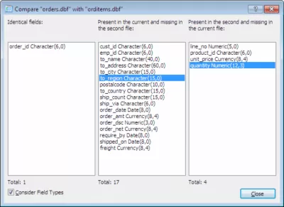 Скриншот приложения DBF Commander Free - №6