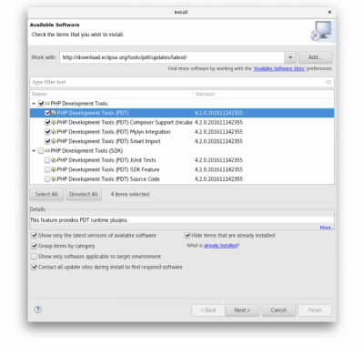 Скриншот приложения Eclipse PHP Development Tools - №3