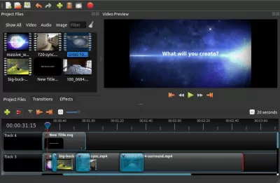 Скриншот приложения OpenShot Video Editor - №1