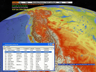 Скриншот приложения 3D World Map - №5