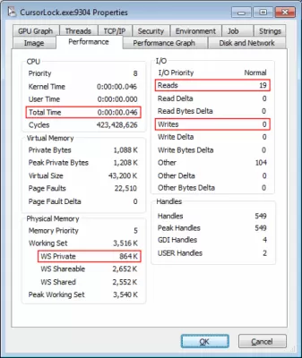 Скриншот приложения Cursor Lock - №4