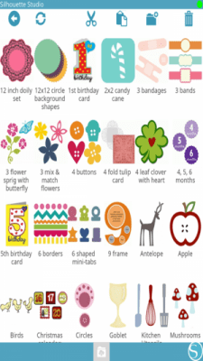 Скриншот приложения Silhouette Studio Mobile - №5