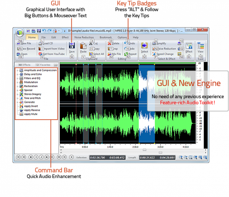 Audio tools kit