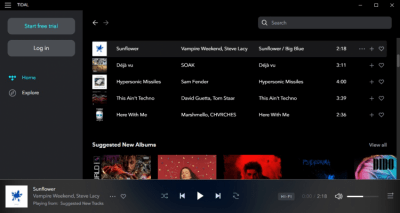 Скриншот приложения TIDAL - №3