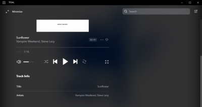 Скриншот приложения TIDAL - №4