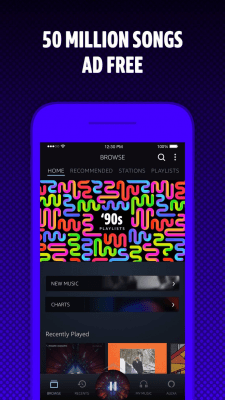 Скриншот приложения Amazon Music - №1