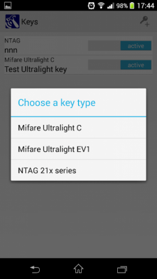 Скриншот приложения RFID NFC Tool - №4