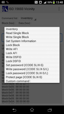 Скриншот приложения RFID NFC Tool - №6