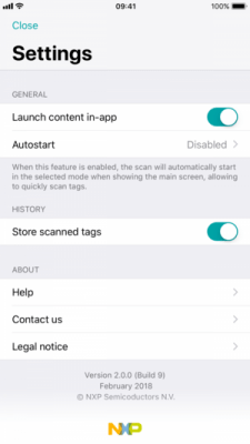 Скриншот приложения NFC TagInfo by NXP - №7