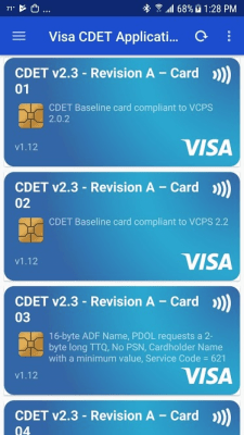 Скриншот приложения Visa Mobile CDET - №1