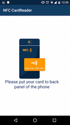 Скриншот приложения CreditCard NFC Reader - №1