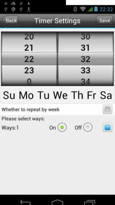 Скриншот приложения EDUP WiFi socket - №3