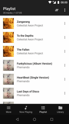 Скриншот приложения BubbleUPnP for DLNA / Chromecast / Smart TV - №3