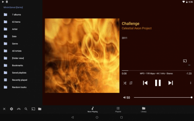 Скриншот приложения BubbleUPnP for DLNA / Chromecast / Smart TV - №9