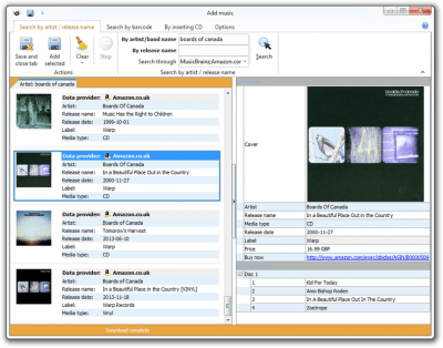 Скриншот приложения My Music Collection - №6