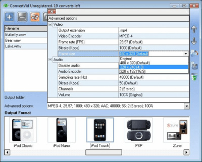 Скриншот приложения ConvertVid - №3