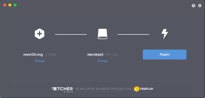 Скриншот приложения Etcher MacOS - №1