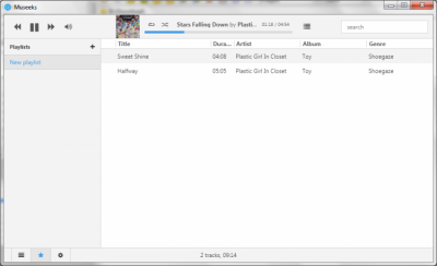 Скриншот приложения Museeks - №3