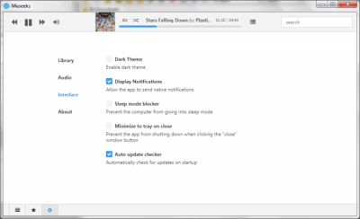 Скриншот приложения Museeks - №4