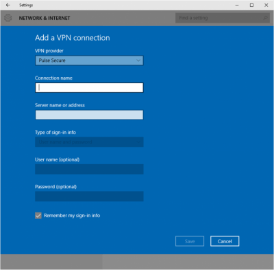 Скриншот приложения Pulse Secure - №3