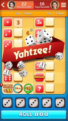 Скриншот приложения YAHTZEE with Buddies - №7
