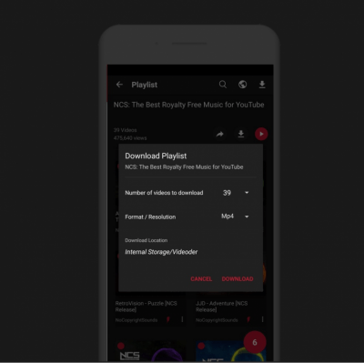 Скриншот приложения Videoder - №8